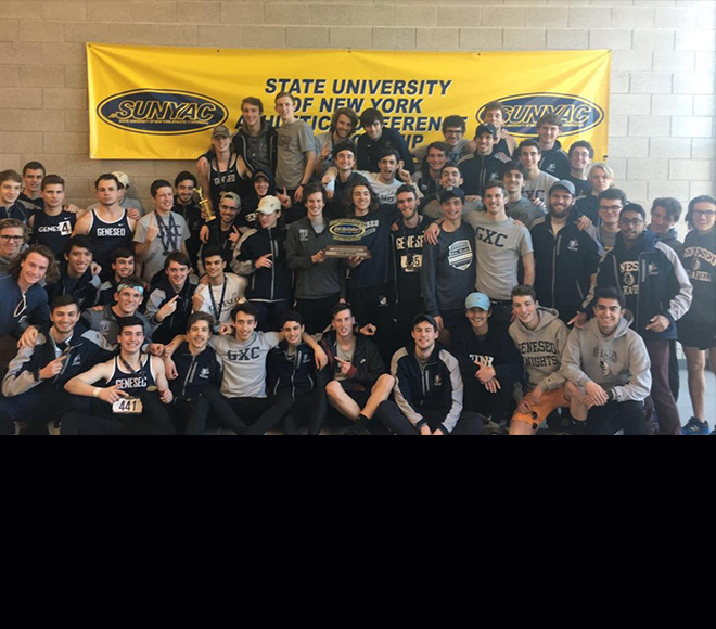 Geneseo wins 2018 men's indoor track and field championship