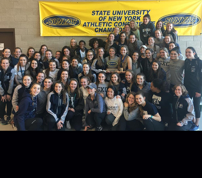Geneseo wins 2018 women's indoor track and field championship