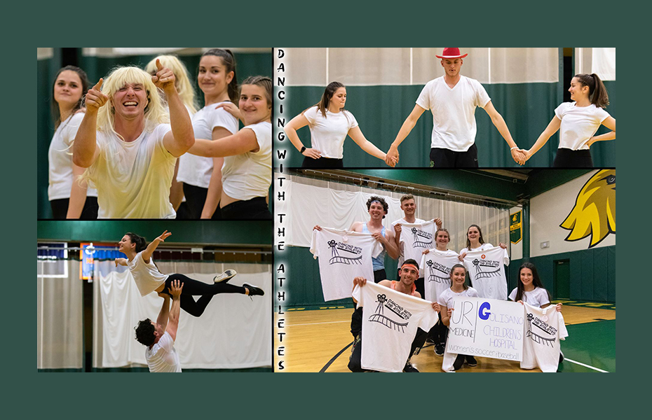 Golden Eagles raise $1,700 in Ninth Annual Dancing with the Athletes Event