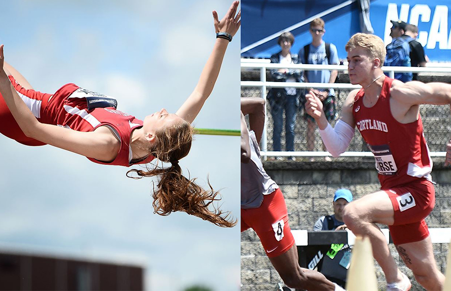 Cortland's Brett Morse 11th in Hurdles, Danielle Fisk 12th in High Jump, at NCAA Championships