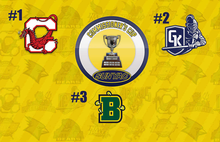 Cortland at Top of SUNYAC Fall Commissioner's Cup Standings