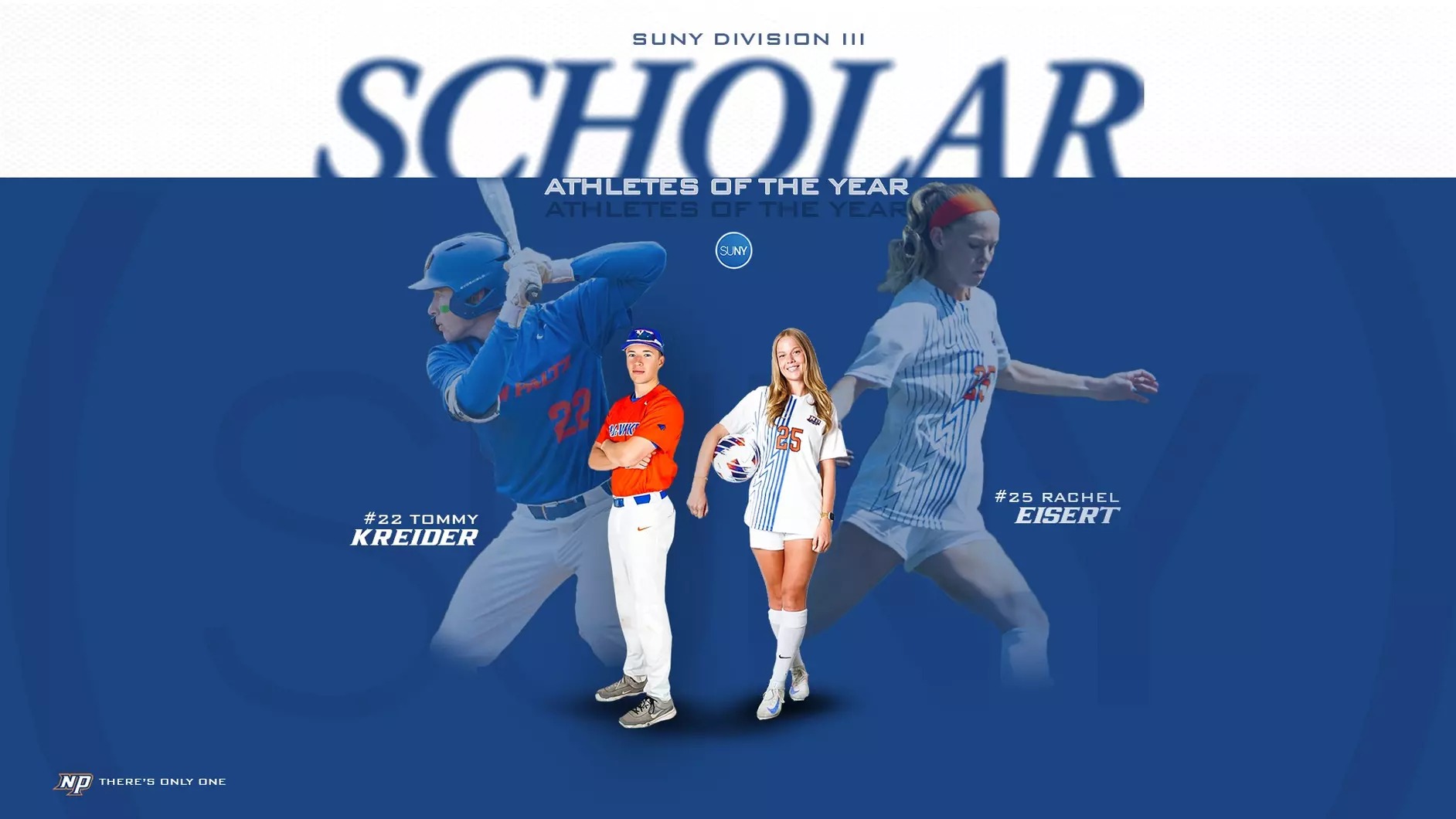 New Paltz's Eisert and Kreider Named as SUNY Division III Female and Male Scholar Athlete of the Year