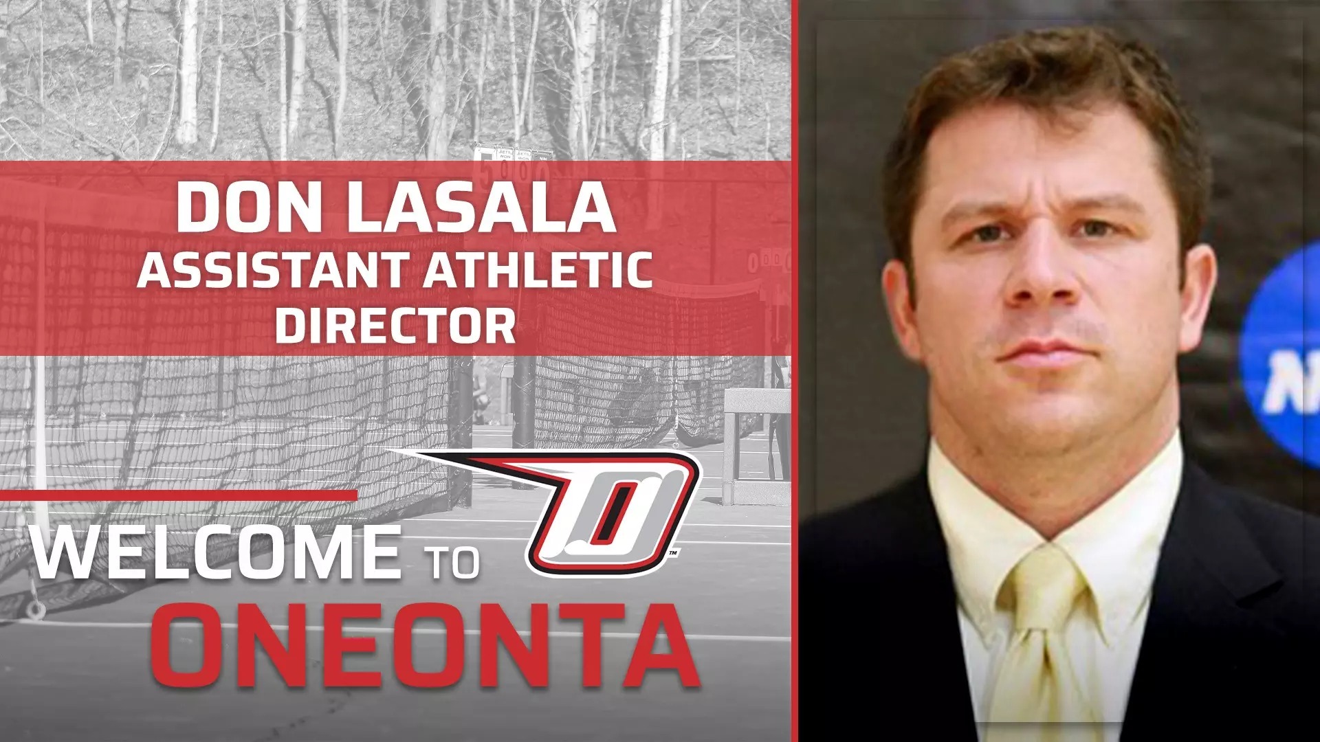 Don LaSala Hired as Assistant Athletic Director at Oneonta
