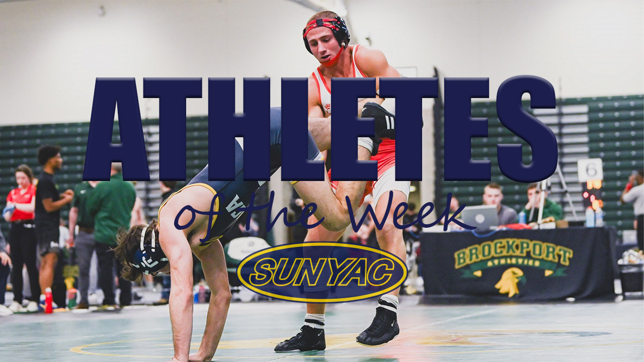SUNYAC Athletes of the Week - February 2, 2026