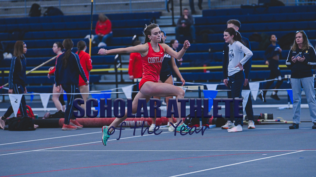 Quinn Selected 2026 SUNYAC Women's Indoor Track & Field Scholar Athlete of the Year