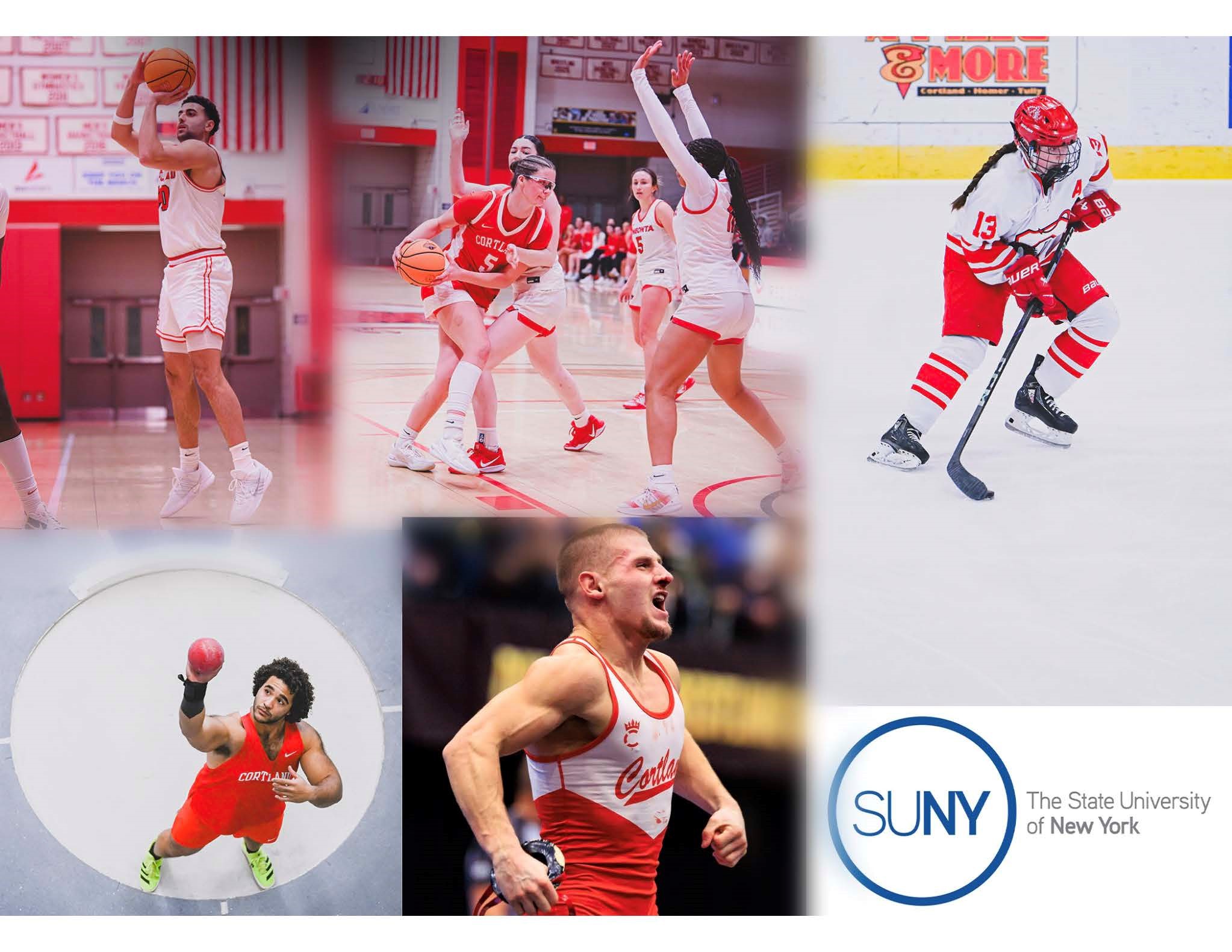 Five SUNYAC Student-Athletes Honored by SUNY