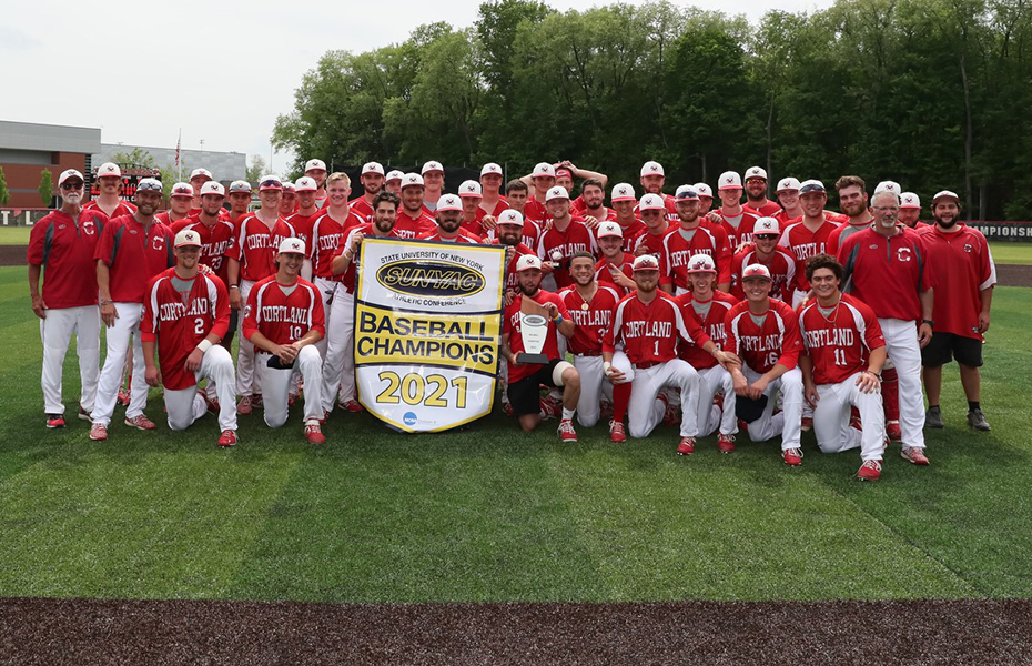 Cortland No. 1 in 2021 SUNYAC Baseball Preseason Poll
