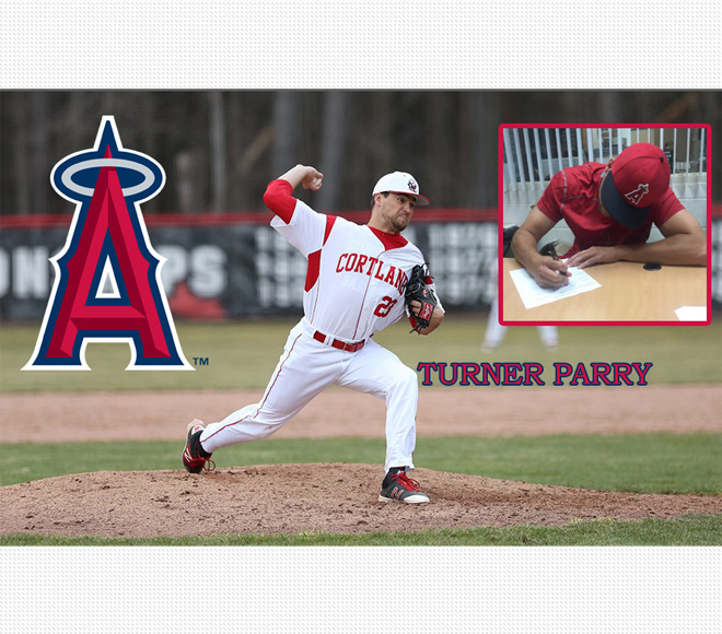 TURNER PARRY SIGNS FREE AGENT CONTRACT WITH LOS ANGELES ANGELS