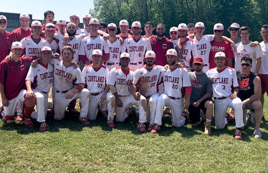 Cortland Baseball Sails Past Tufts, 18-5, to Advance to NCAA Super Regional
