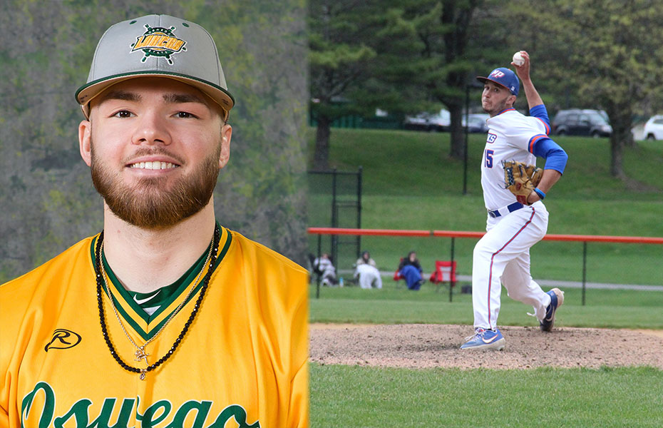 Enos and Amoroso Earn Baseball Weekly Awards