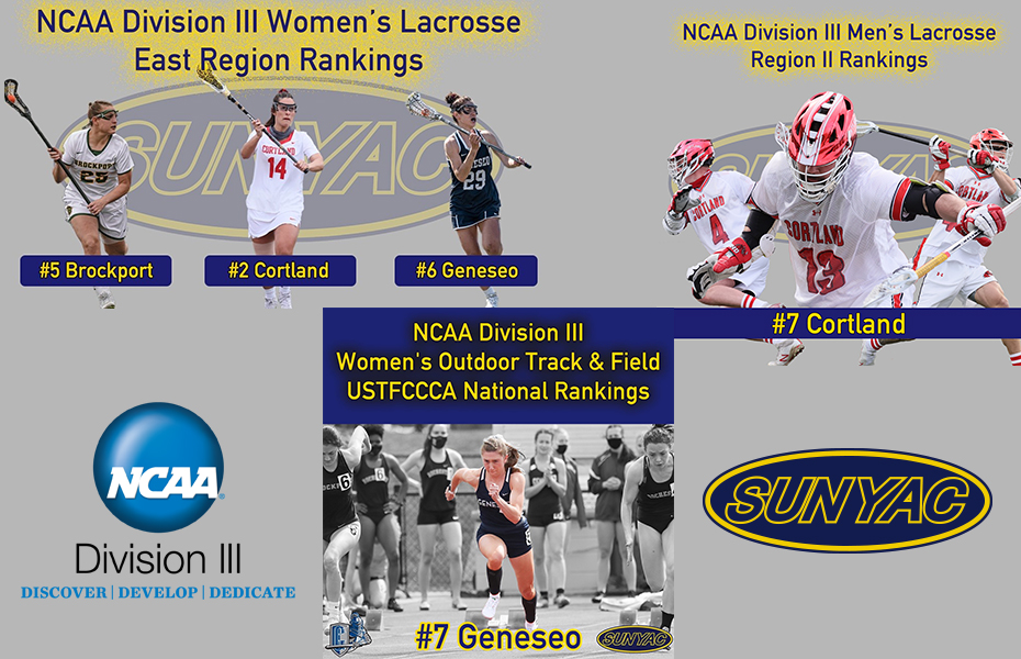 Five SUNYAC Teams Ranked