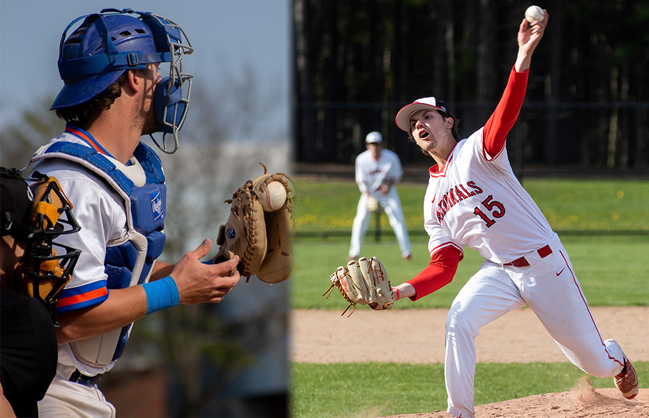 Harvey and Santic Earn SUNYAC Baseball Weekly Awards