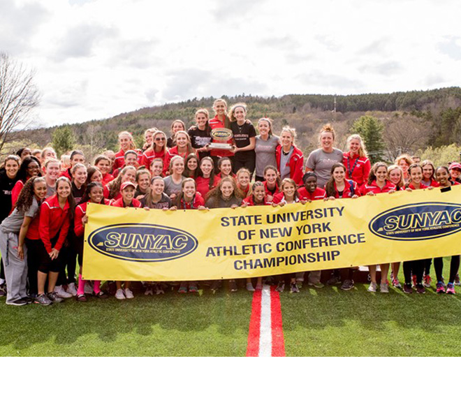 Throwback Thursday: Oneonta wins 2016 women&rsquo;s outdoor track and field SUNYAC championship
