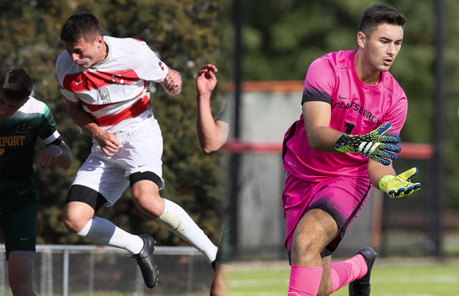 Ruggiero and Healy Earn PrestoSports Men's Soccer Weekly Honors