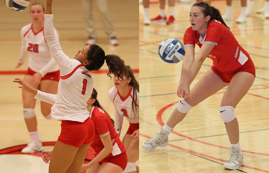 Cortland's Owens and Haegele Earn PrestoSports Volleyball Weekly Awards