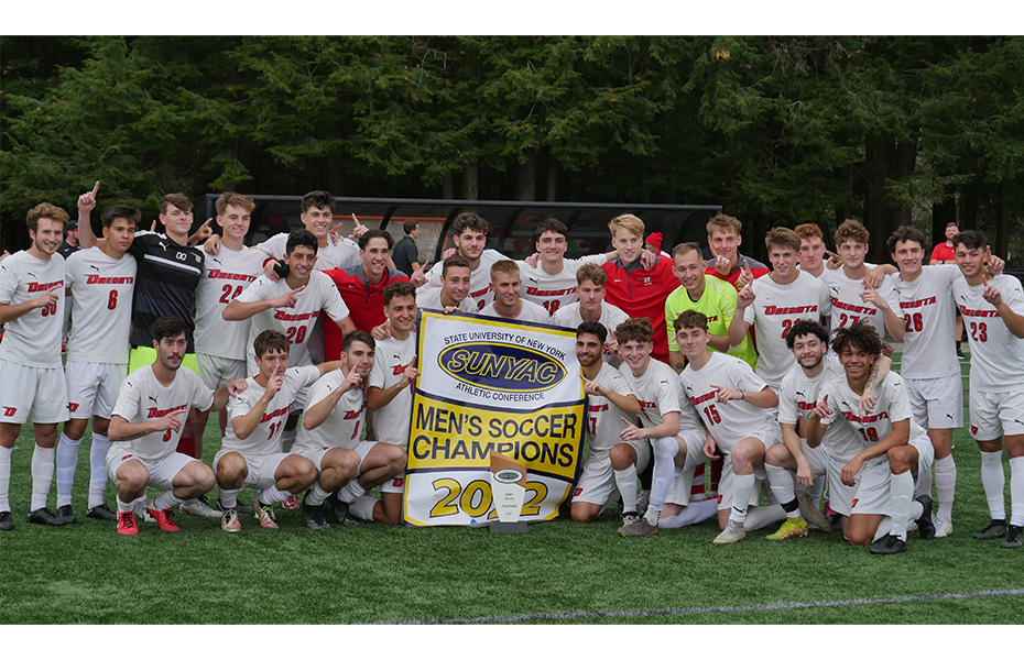 Oneonta captures 2022 SUNYAC Men's Soccer Title