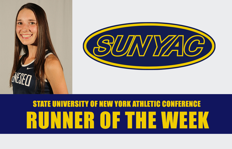 McCarey Selected SUNYAC Women's Cross Country Runner of the Week
