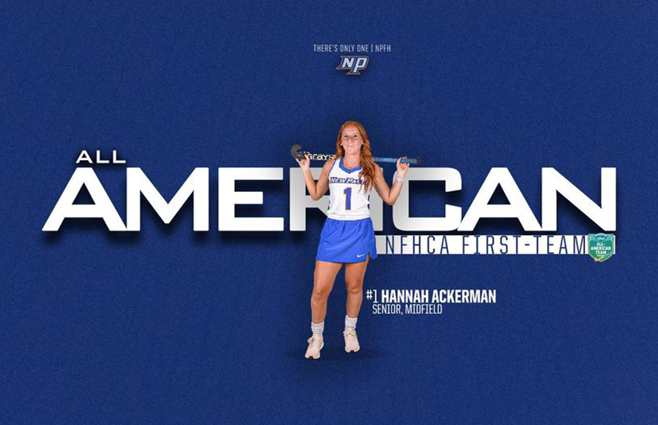 New Paltz Field Hockey Senior Hannah Ackerman Named NFHCA Division III All-American