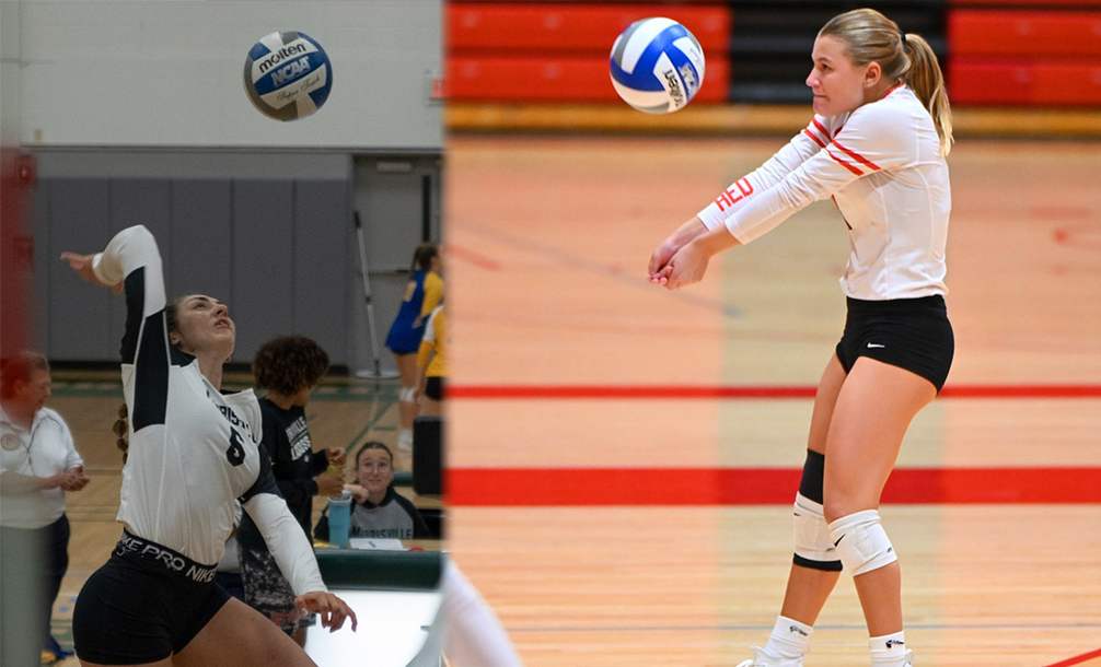 Huppee and Moller Named SUNYAC Women's Volleyball Athletes of the Week
