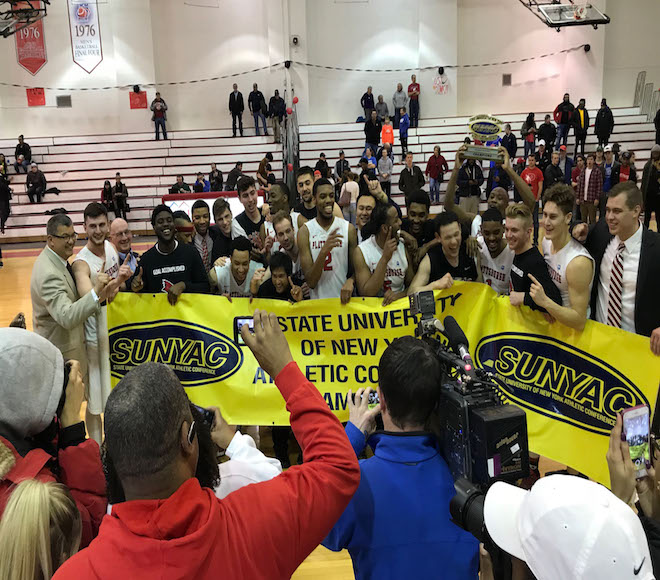 Plattsburgh Takes Home 2018 SUNYAC Men's Basketball Championship