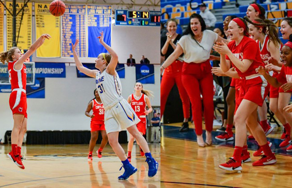 Cortland Women's Basketball Wins NCAA Opener, 72-66, at Western New England