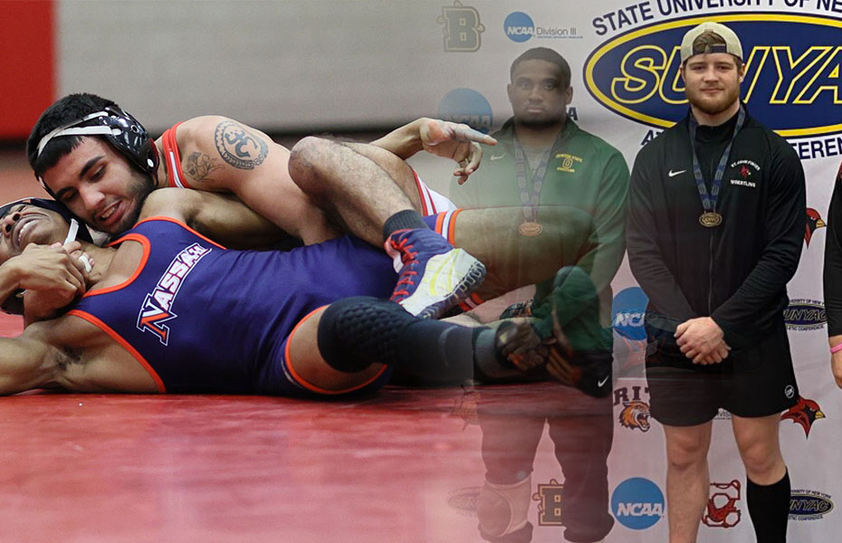 Cardenas and Vandenberg Earn SUNYAC Men's Wrestling Weekly Honors