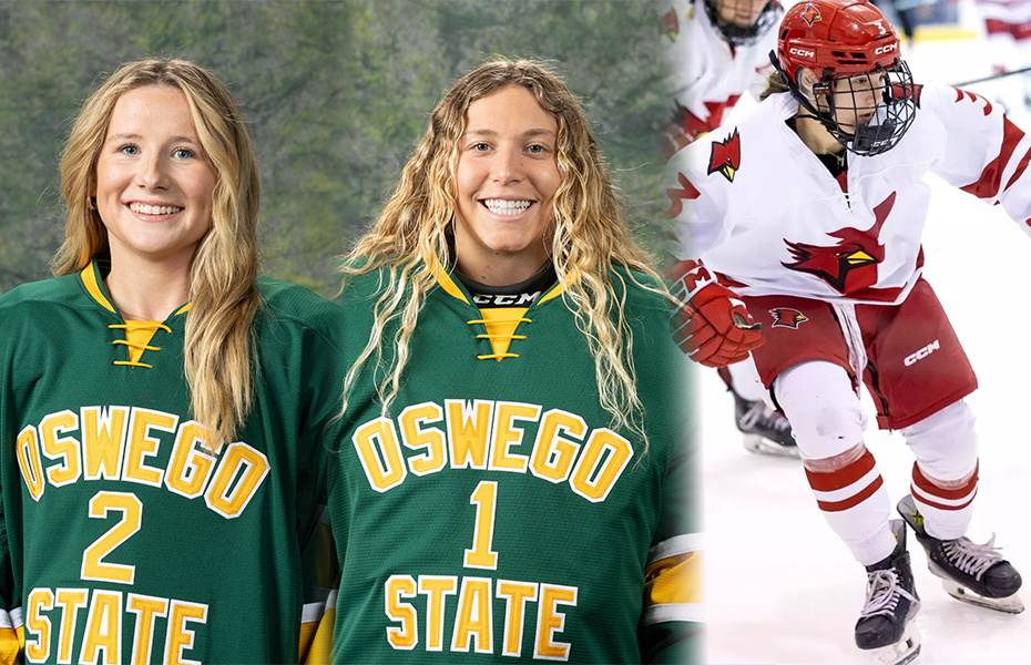 Hull, Levy and Ruegge Take SUNYAC Women's Ice Hockey Weekly Awards