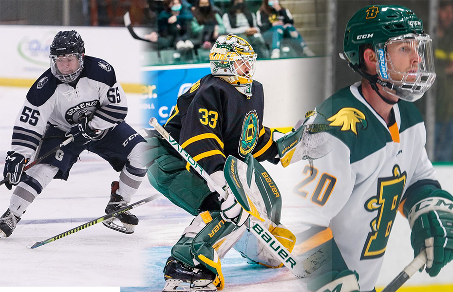 Morgan, Kozikoski and Galloway Earn PrestoSports Ice Hockey Weekly Honors