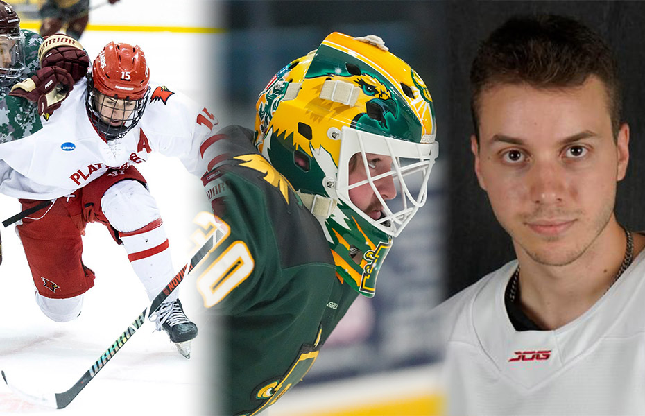 Stockdale, Filak and DiAddorio Earn SUNYAC Men's Ice Hockey Weekly Awards