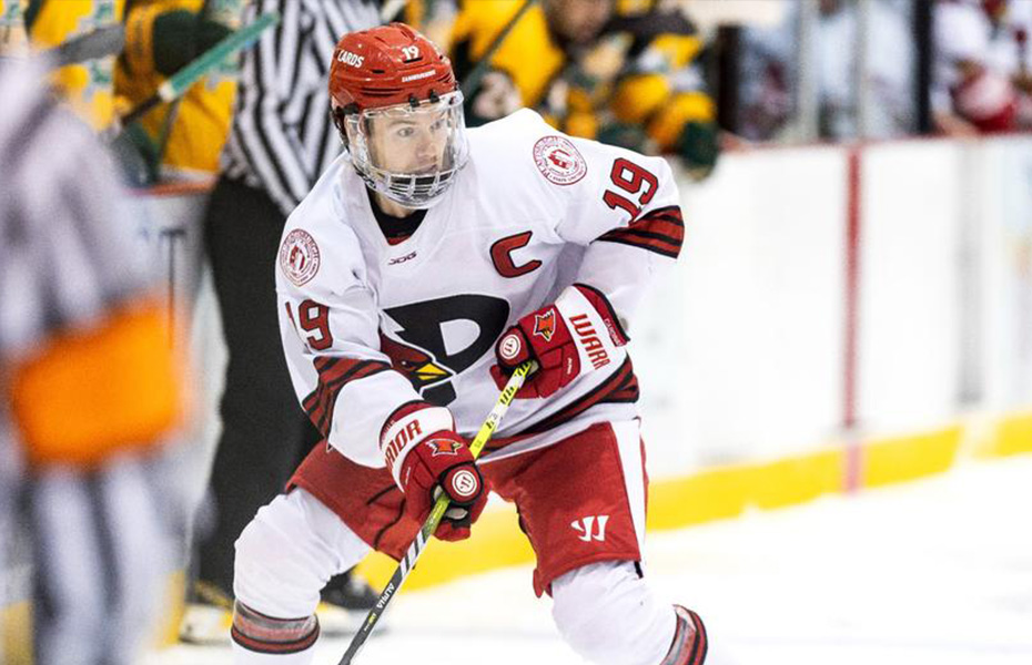 Hogg's Second Goal Wins an Overtime Thriller at Oswego; Sends Plattsburgh Men's Ice Hockey to Second Straight SUNYAC Championship