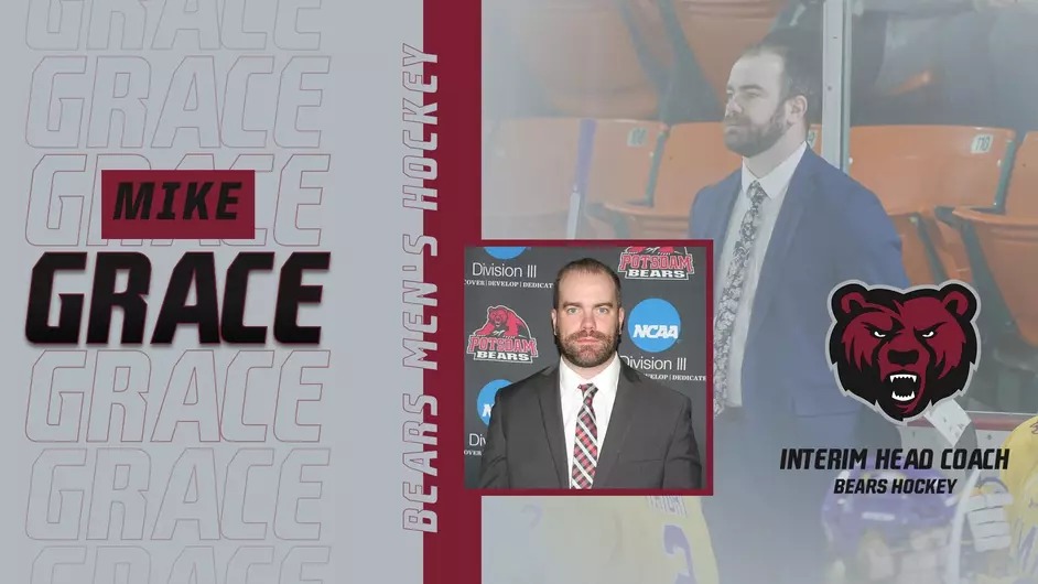 Grace named Potsdam Bears interim men&rsquo;s hockey coach