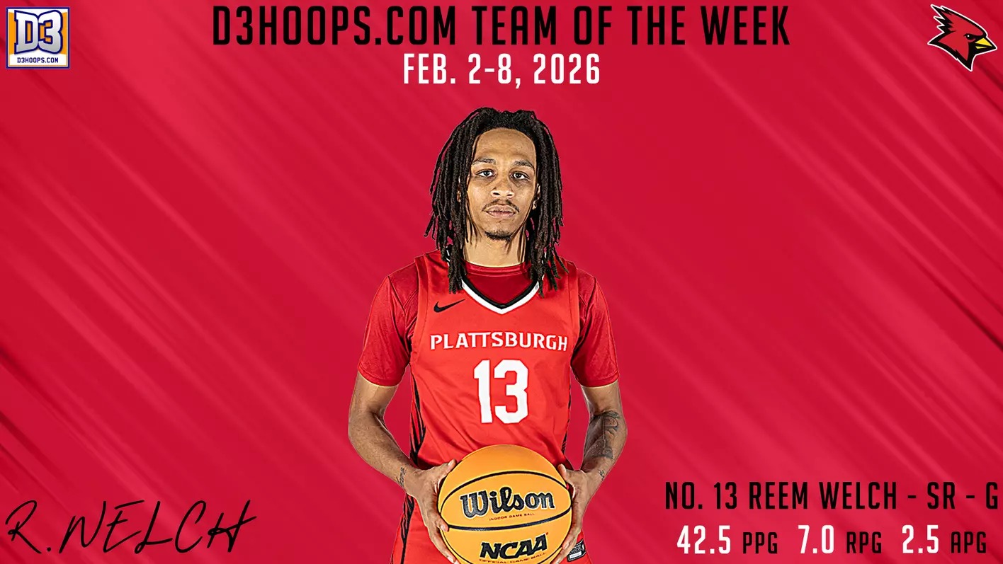 Welch Named to D3hoops.com Team of the Week