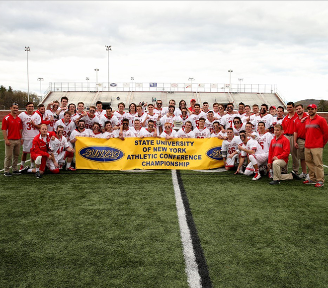 CORTLAND CLINCHES 2016 SUNYAC MEN'S LACROSSE TITLE