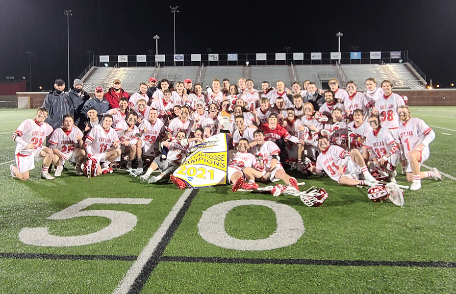 Cortland Wins 2021 SUNYAC Men's Lacrosse Championship