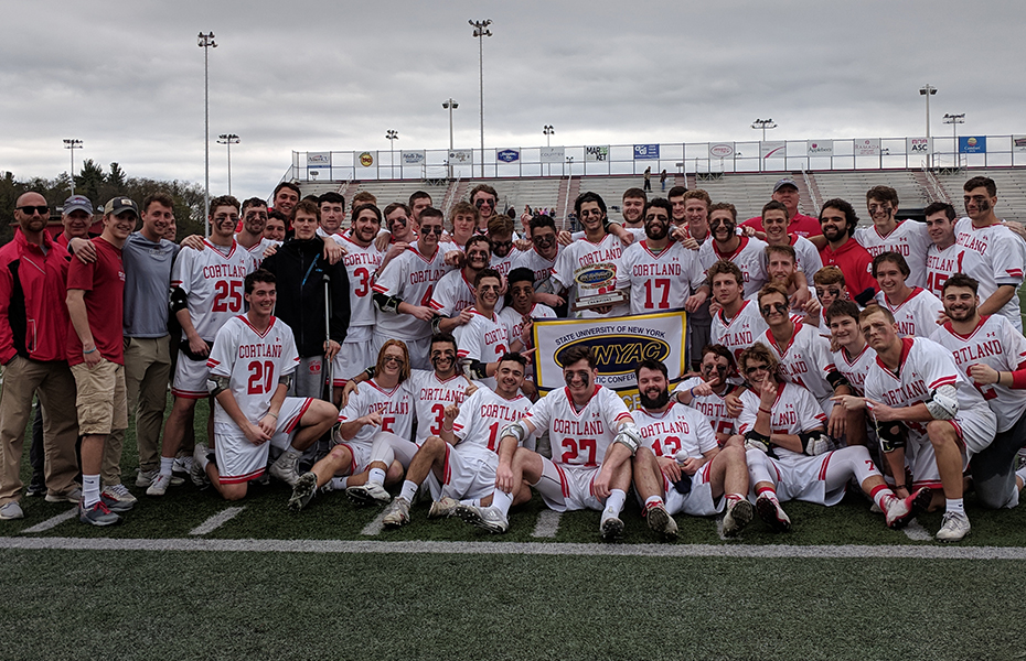 2019 SUNYAC Champions, Cortland Men's Lacrosse