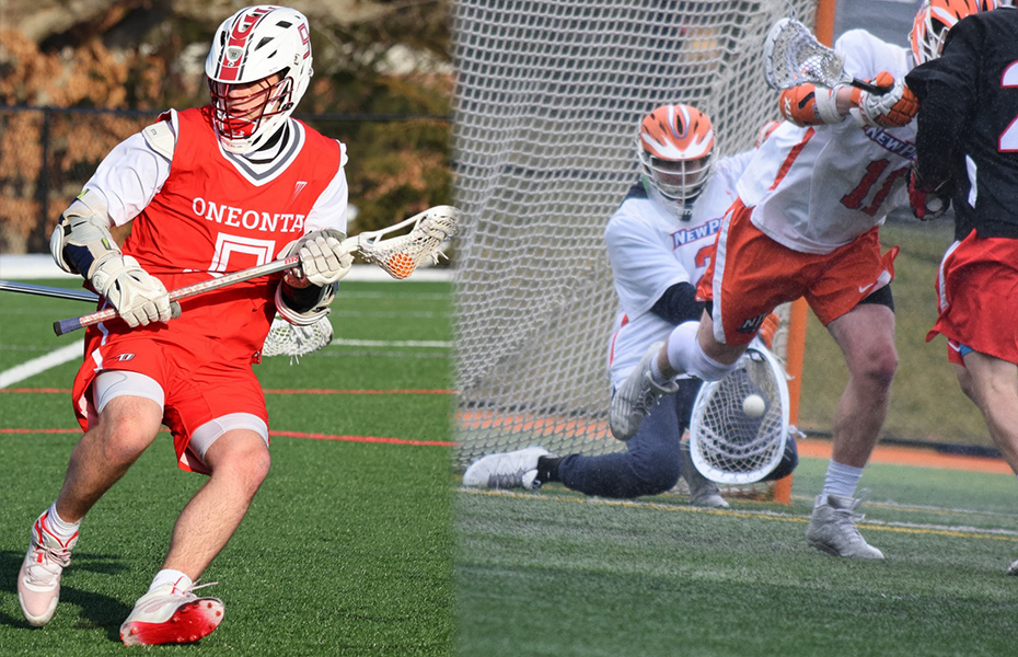 O'Neil and Steinhart Earn SUNAYC Men's Lacrosse Weekly Honors