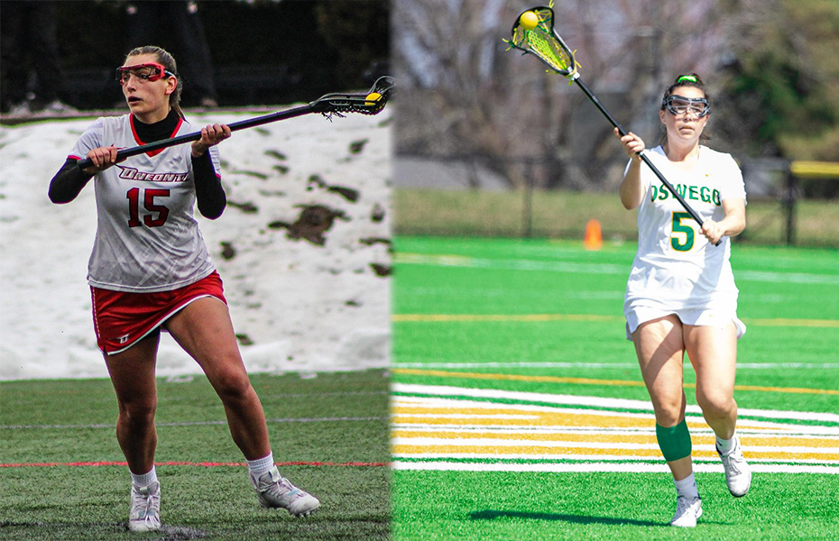 Folies and Sela Tabbed SUNYAC Women's Lacrosse Athletes of the Week