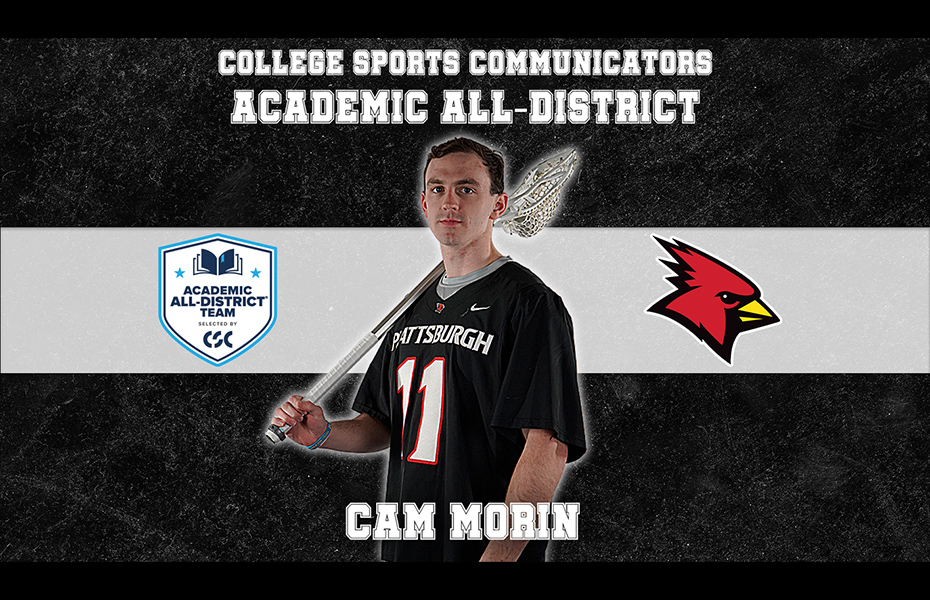 Cam Morin Earns CSC Academic All-District Honors for Plattsburgh Men's Lacrosse