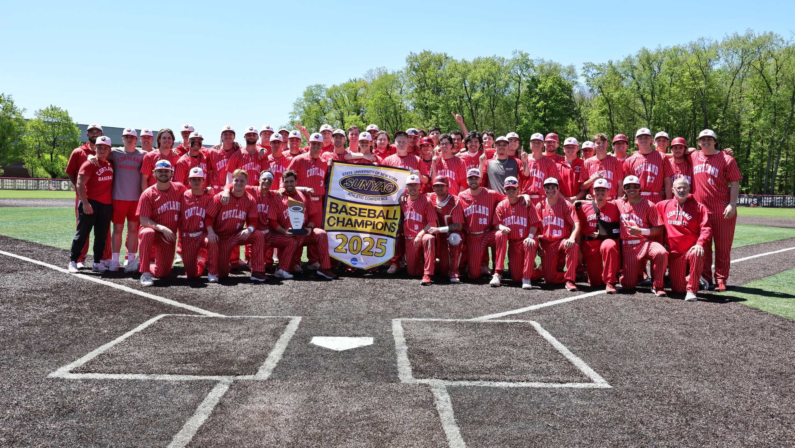 Cortland wins 2025 SUNYAC Baseball Title