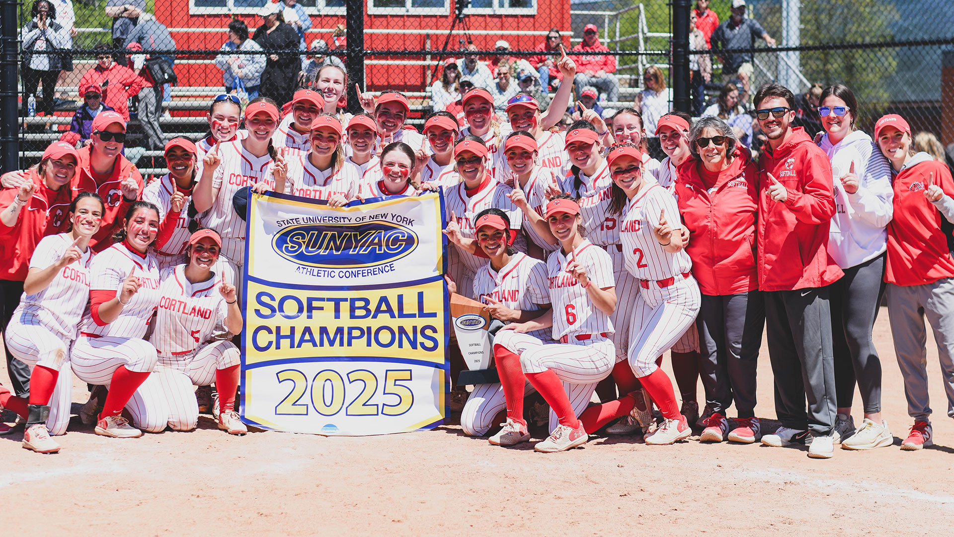 Cortland Captures 2025 SUNYAC Softball Title