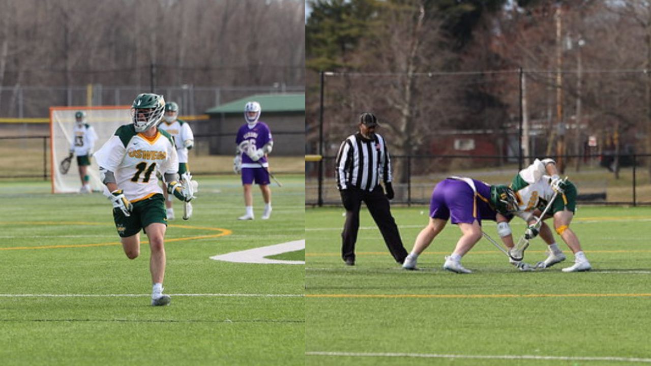Oswego's O'Conner and Prescott Headline SUNYAC Men's Lacrosse Weekly Honors
