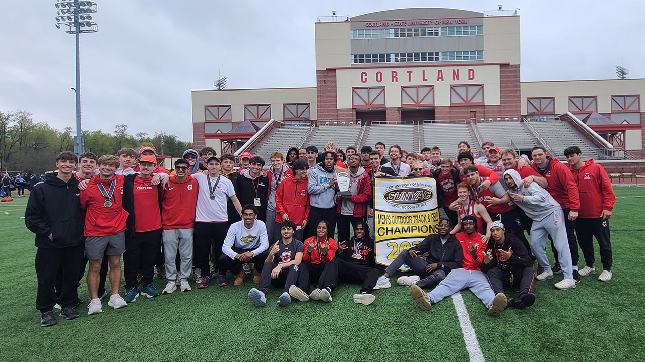 Cortland Takes 2025 SUNYAC Men's Outdoor Track & Field Championship Crown