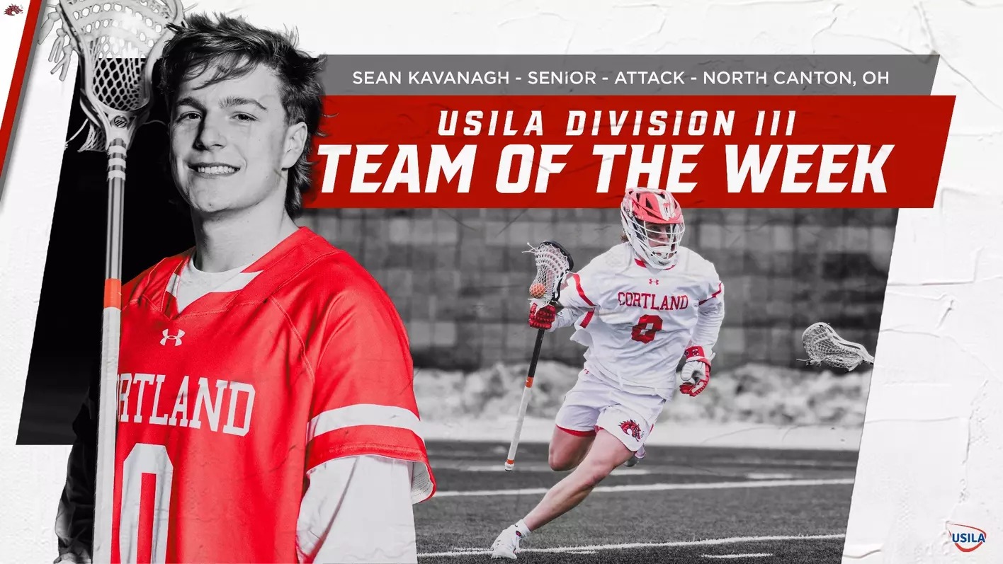 Sean Kavanagh Named to USILA National Team of the Week