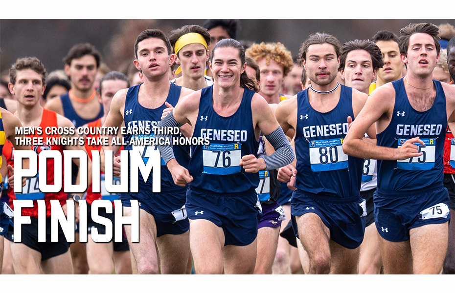 Geneseo Men's Cross Country Earns Third, Three Knights Earn All-America Honors