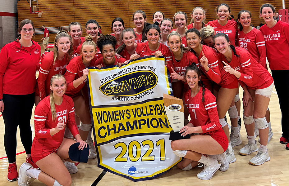 CORTLAND TAKES TOP SPOT IN WOMEN'S VOLLEYBALL PRESEASON POLL