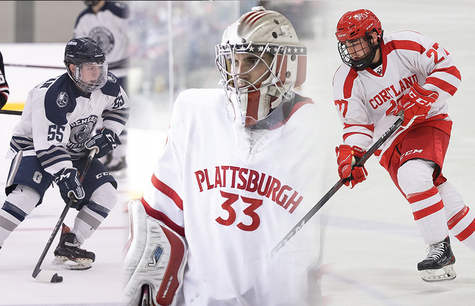 Morgan, Del Tufo and Settimo Earn PrestoSports Men's Ice Hockey Weekly Awards
