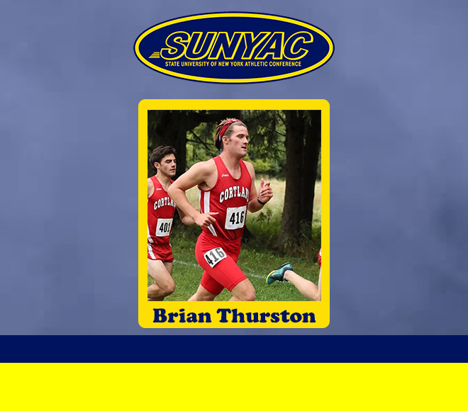 SUNYAC selects final weekly men's cross country award of season