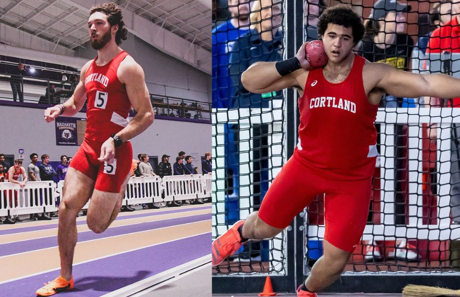 Jeffes and Brunache Earn SUNYAC Men&rsquo;s Indoor Track & Field Weekly Honors