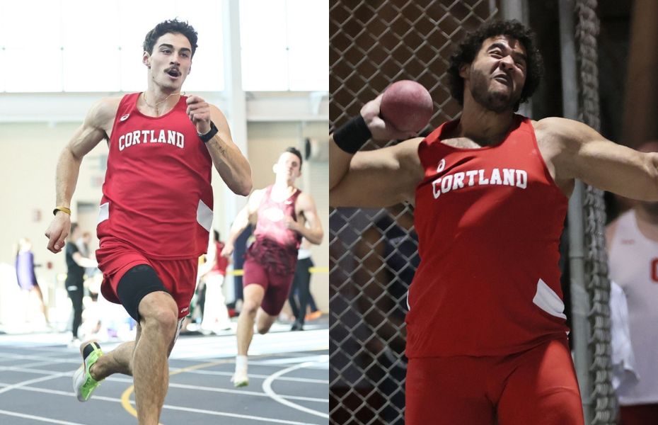 Jensen and Brunache Earn SUNYAC Men's Track & Field Weekly Honors