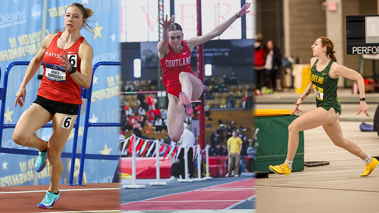 2026 SUNYAC Women's Indoor Track & Field Yearly Awards Released